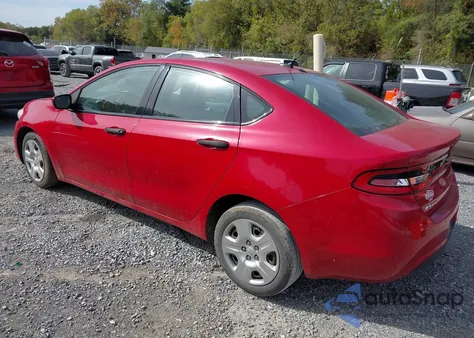 2013 Dodge Dart Se z USA, uszkodzony, nr VIN 1C3CDFAA7DD226129